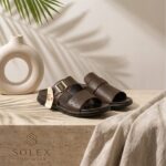 SOLEX Classic Croc-Embossed Comfort Slides