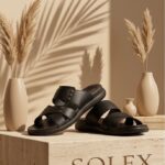 SOLEX Classic Croc-Embossed Comfort Slides