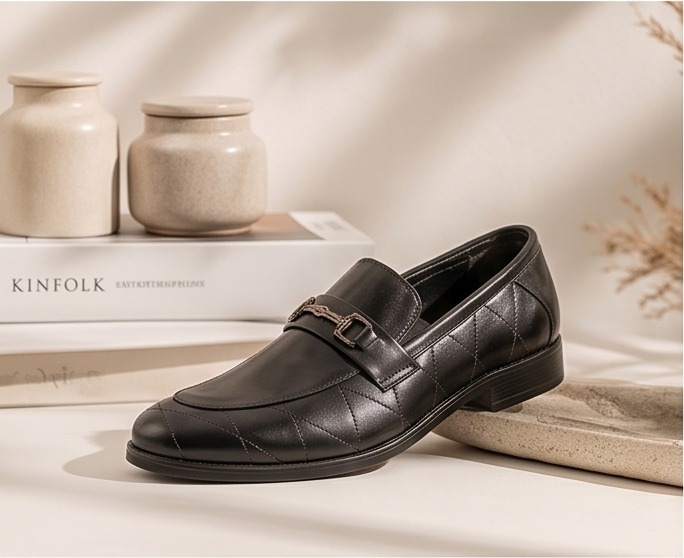 SOLEX Classic Croc-Embossed Comfort Slides - Image 2
