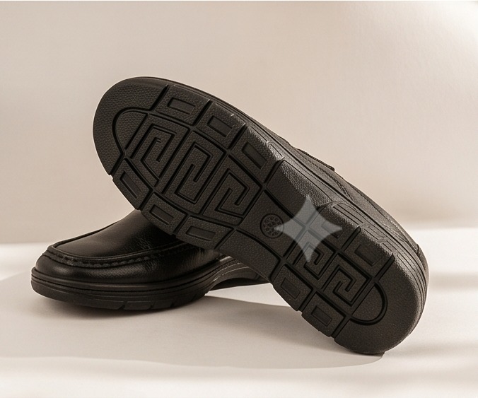SOLEX Classic Croc-Embossed Comfort Slides - Image 2