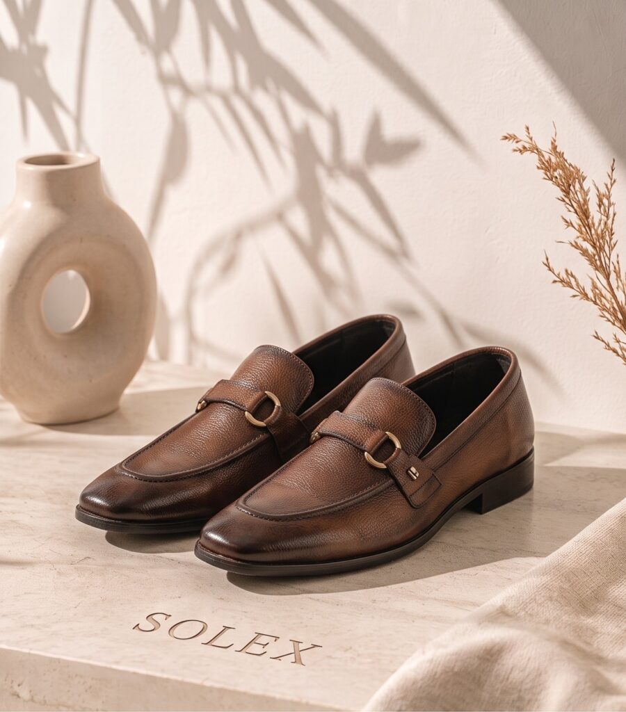SOLEX Classic Croc-Embossed Comfort Slides