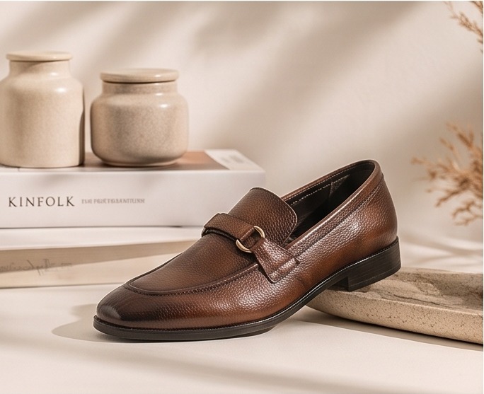 SOLEX Classic Croc-Embossed Comfort Slides - Image 3